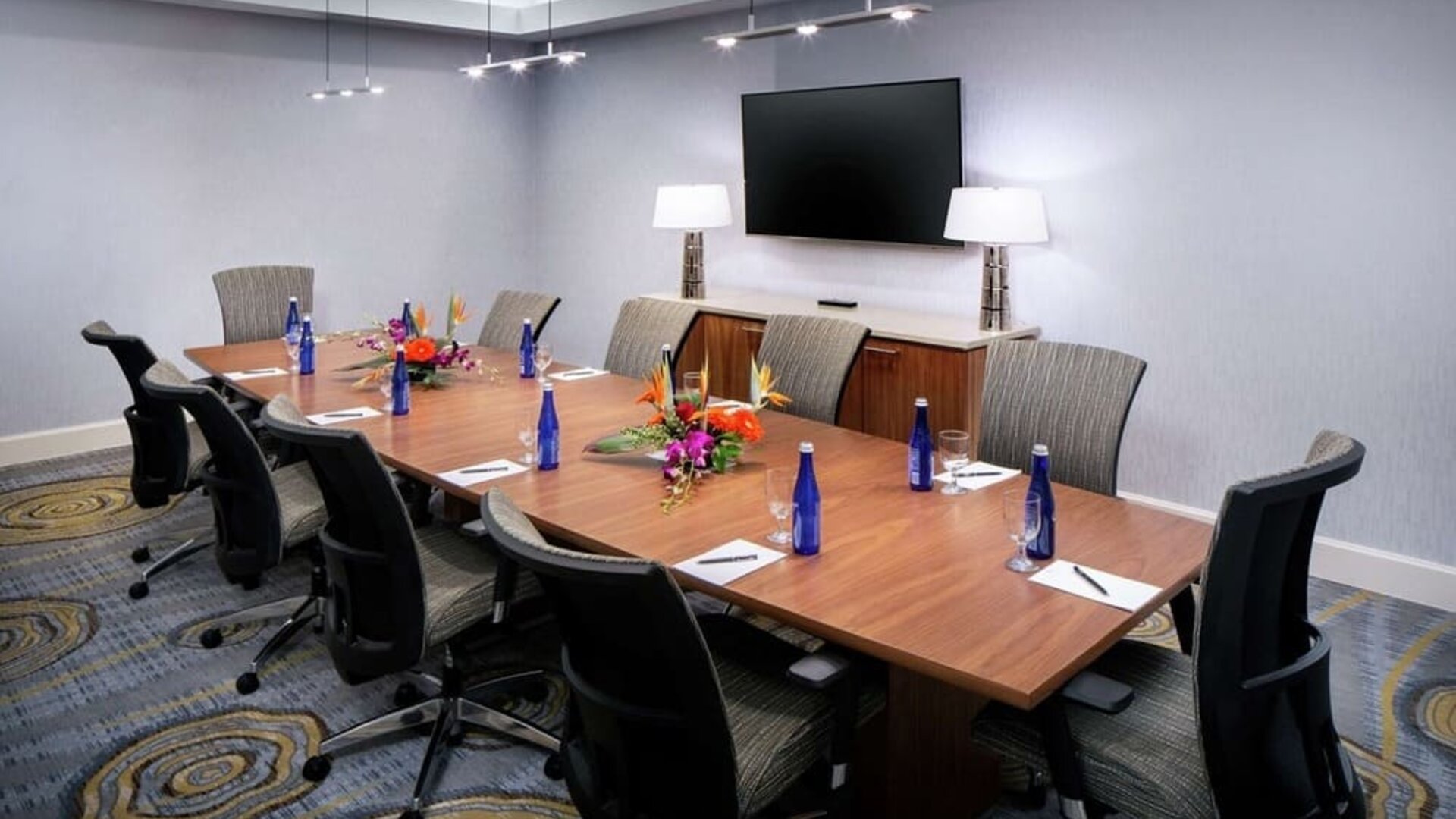 Meeting room available at Hilton Albany.
