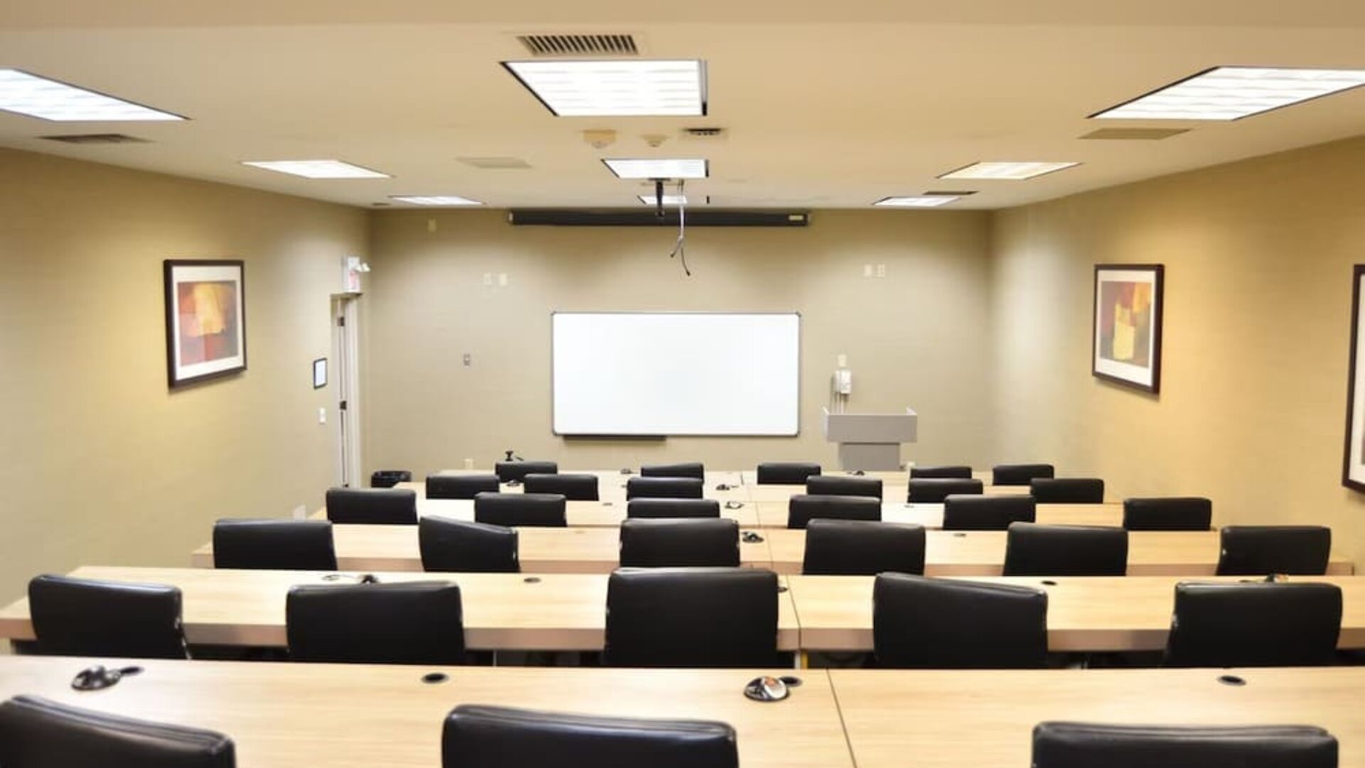 Professional conference room at Amenida Residences.