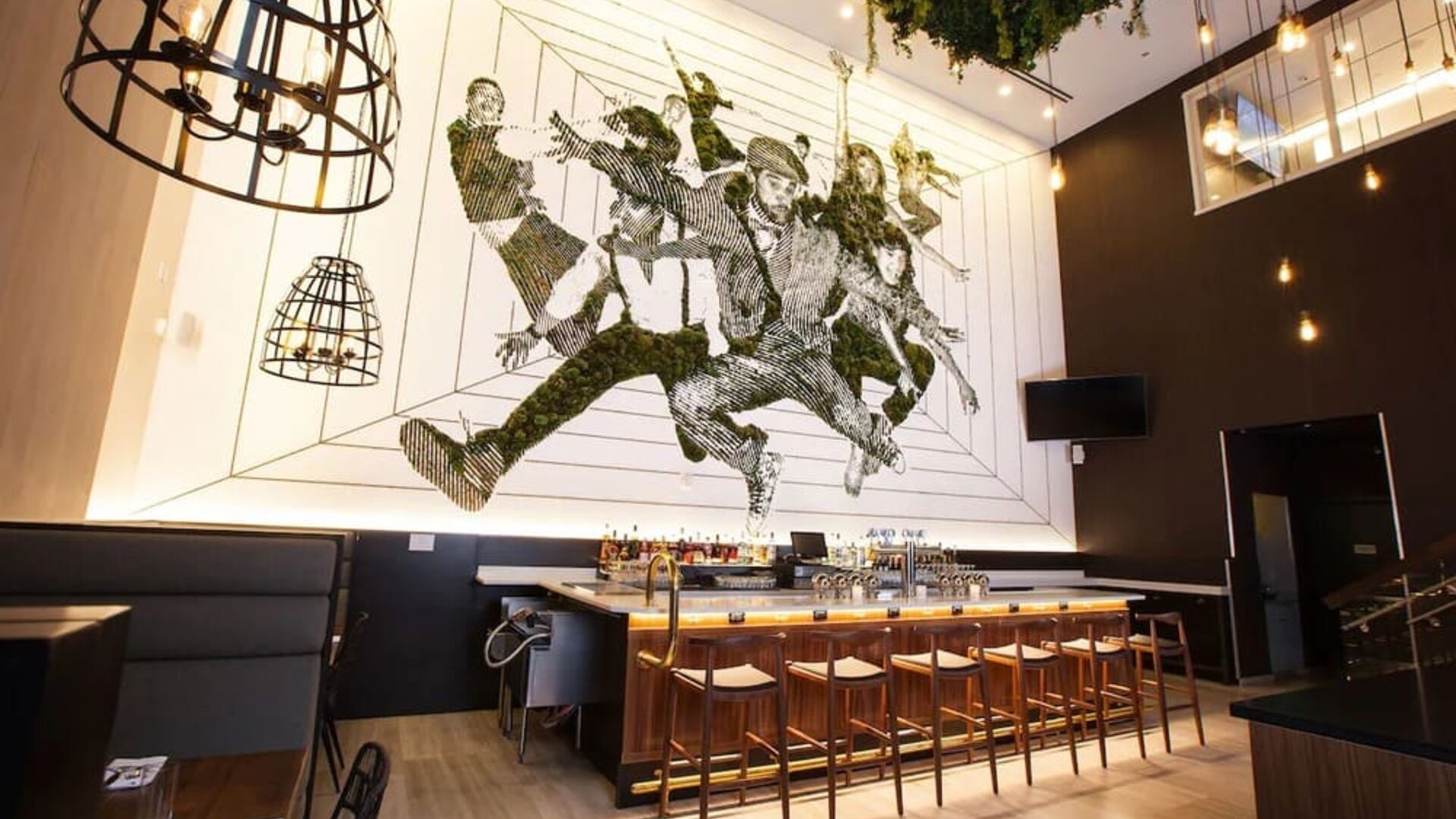 Hotel bar at Innside By Melia New York Nomad.