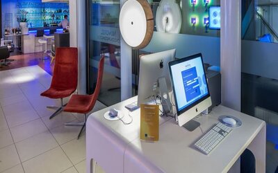 Business center available at Novotel London Paddington.
