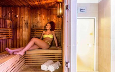 Sauna available at Novotel London Paddington.

