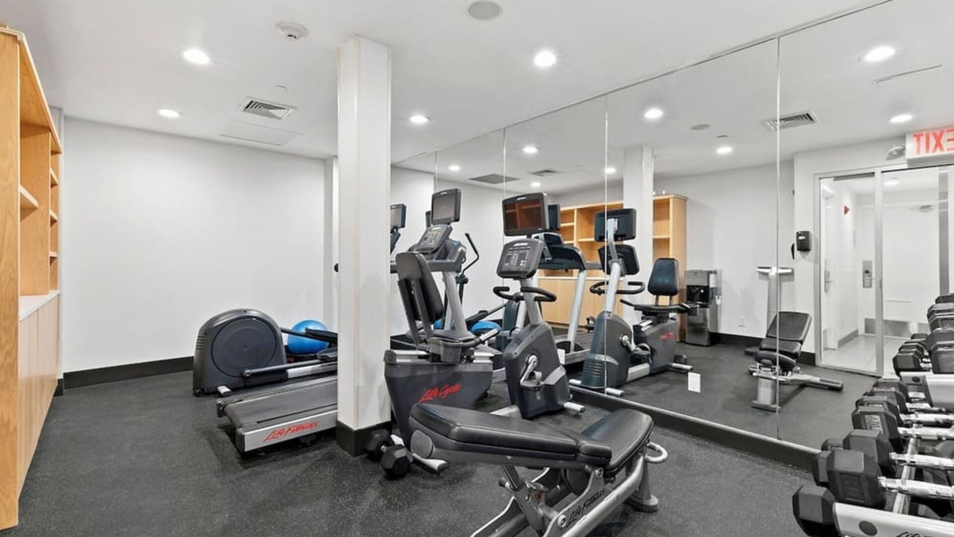 Fitness center available at Holiday Inn Manhattan 6th Ave - Chelsea.