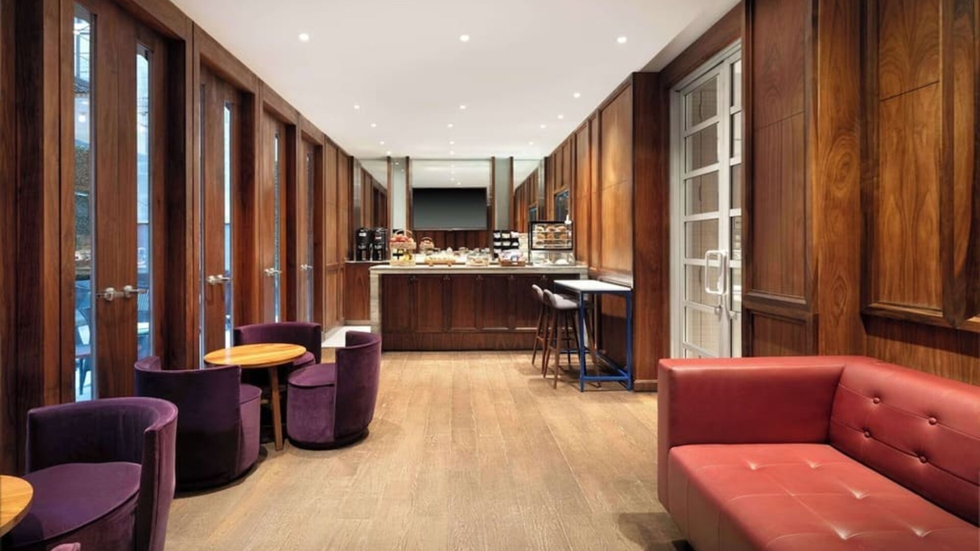 Dining area at Best Western Premier Herald Square.