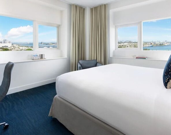 Day use room with natural light at YVE Hotel Miami.