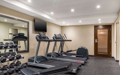 Fitness center available at Best Western Braintree.