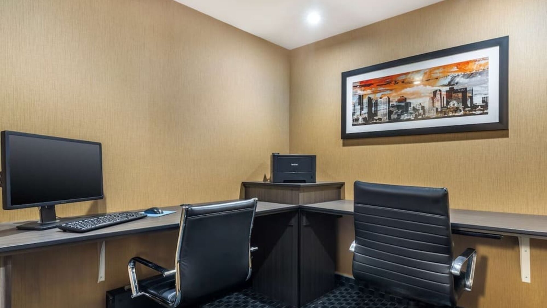 Business center available at Best Western Braintree.