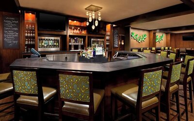 Hotel bar at The Westin SFO Airport.