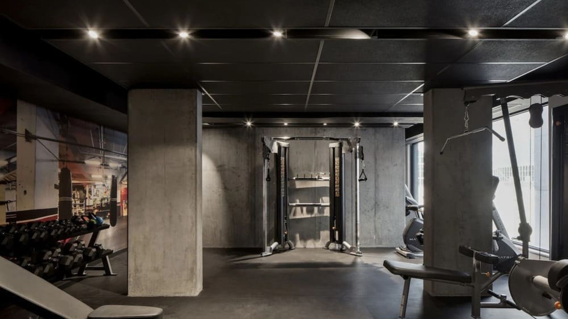 Fitness center at Hotel Monville - 295871.