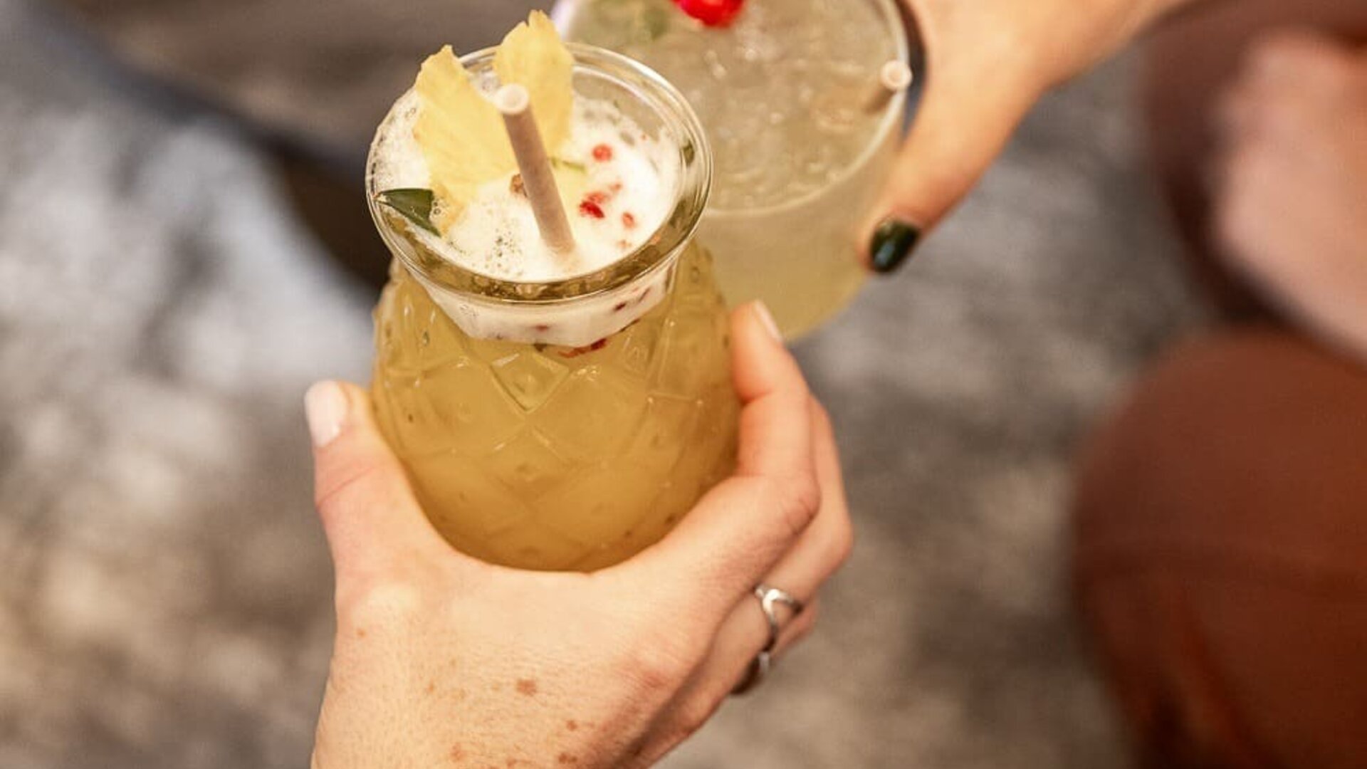 Hotel drinks at Pullman Lyon.