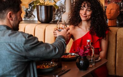 Hotel bar area at Pullman Lyon.