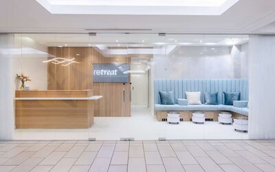 Spa center at Hyatt Regency Vancouver.