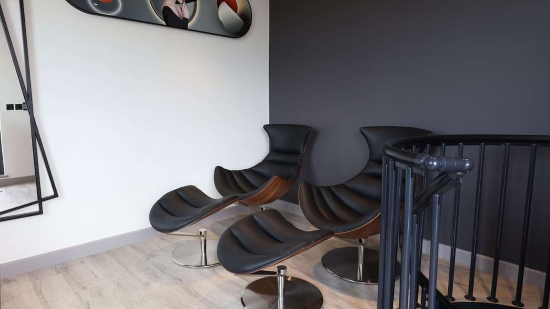 Relaxing loungers at Spark By Hilton Luton.