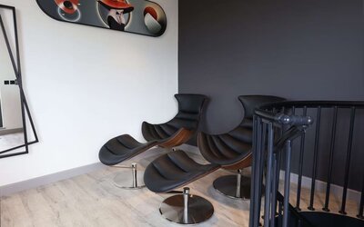 Relaxing loungers at Spark By Hilton Luton.