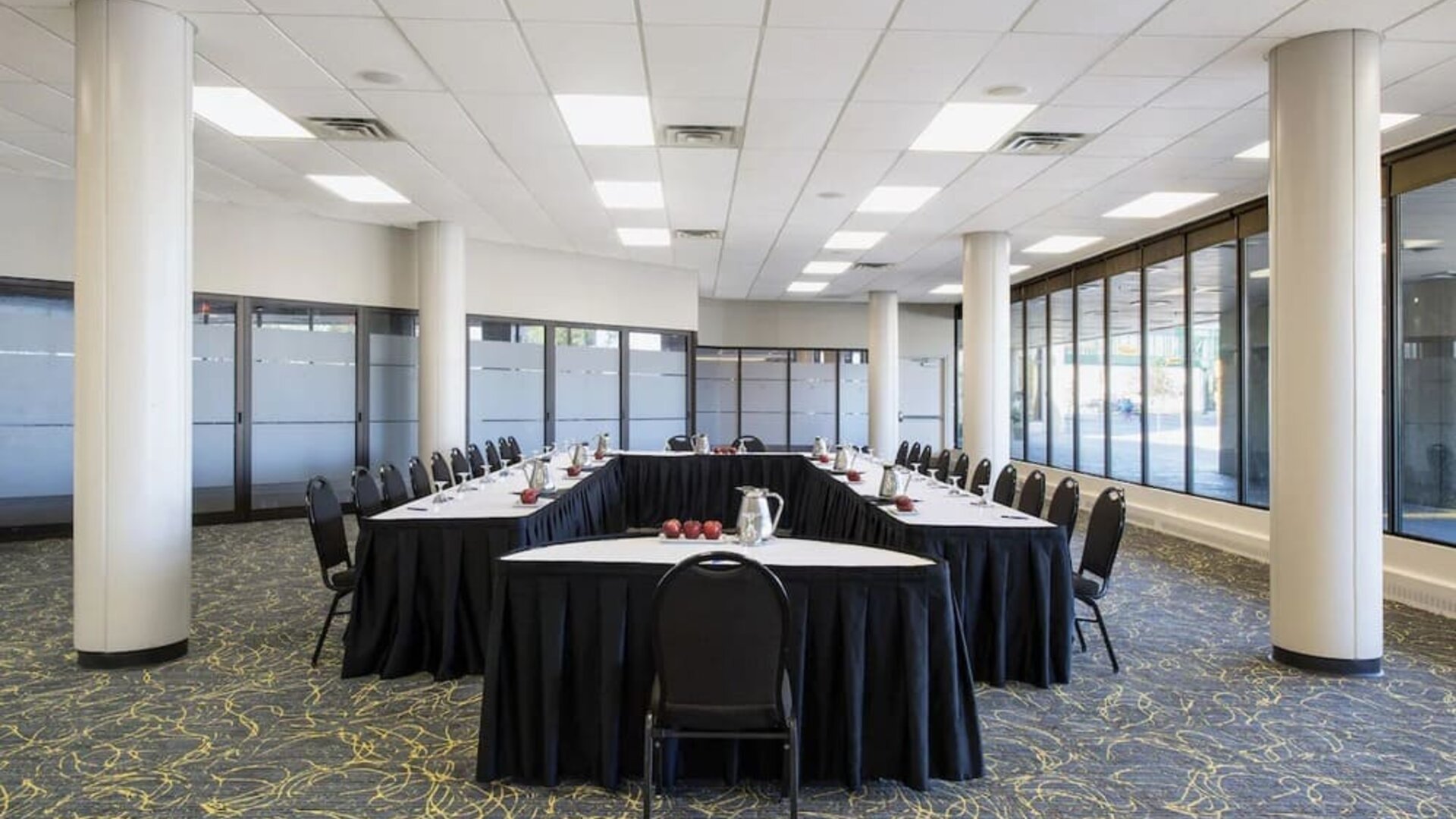 Professional meeting room at Delta Hotel By Marriott Regina.