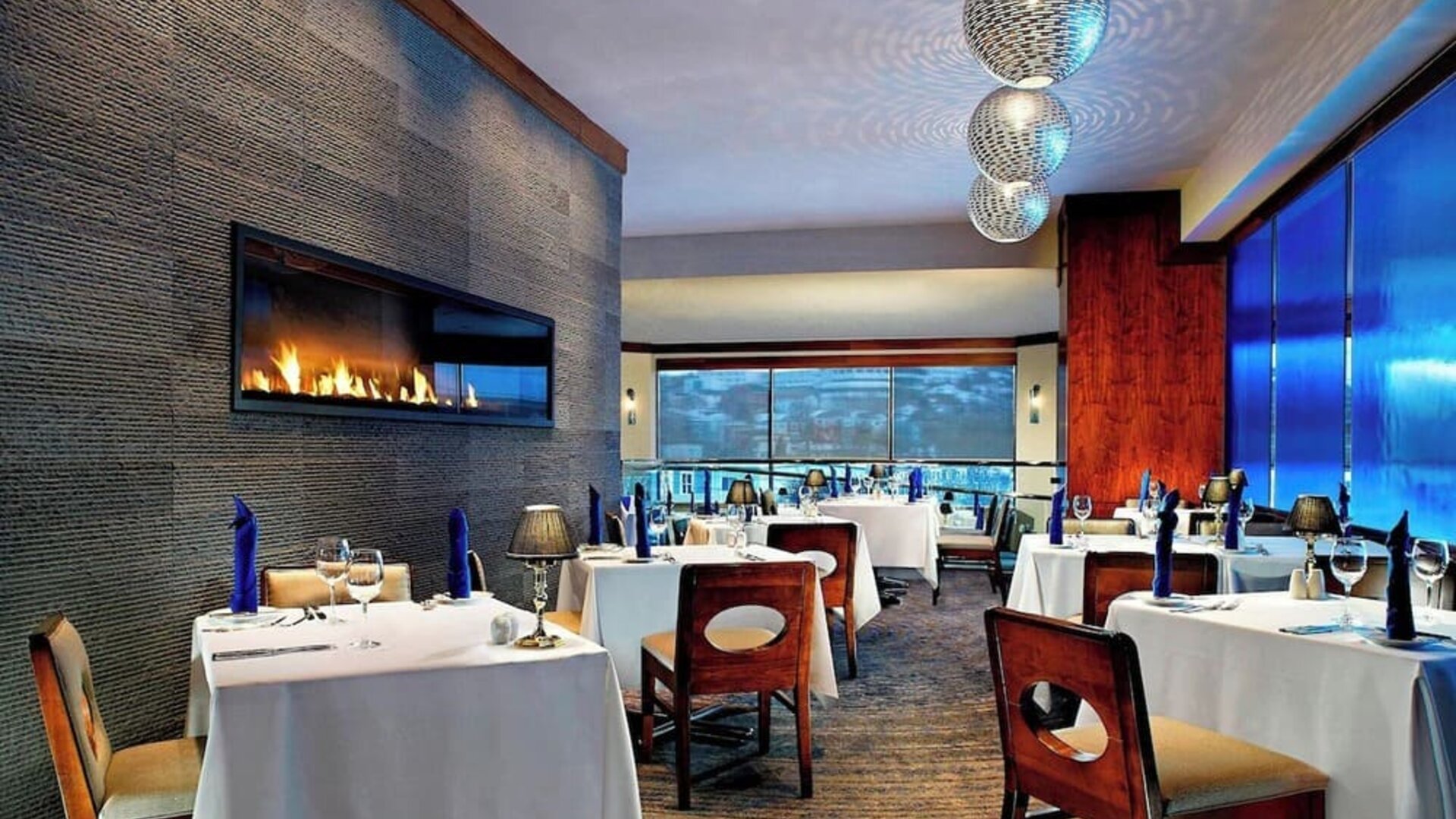 Hotel restaurant at Sheraton Hotel Newfoundland.
