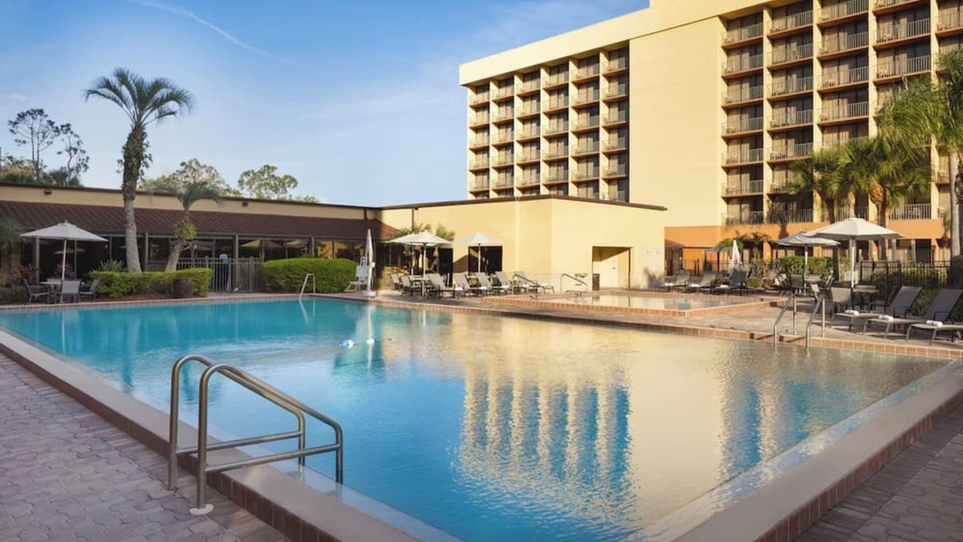 Refreshing outdoor pool at Holiday Inn Orlando SW - Celebration Area.