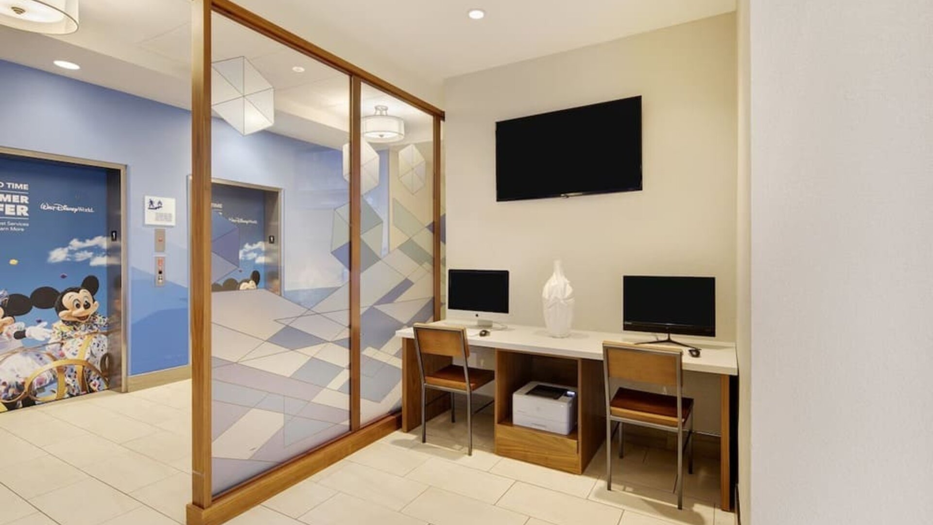 Business center available at Holiday Inn Express & Suites S Lake Buena Vista.