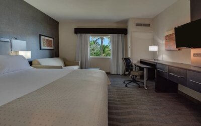 Day use room with work desk at Holiday Inn Express & Suites Naples Downtown - 5th Avenue.