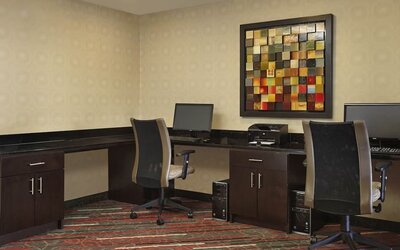 Business center available at Holiday Inn Express & Suites Naples Downtown - 5th Avenue.