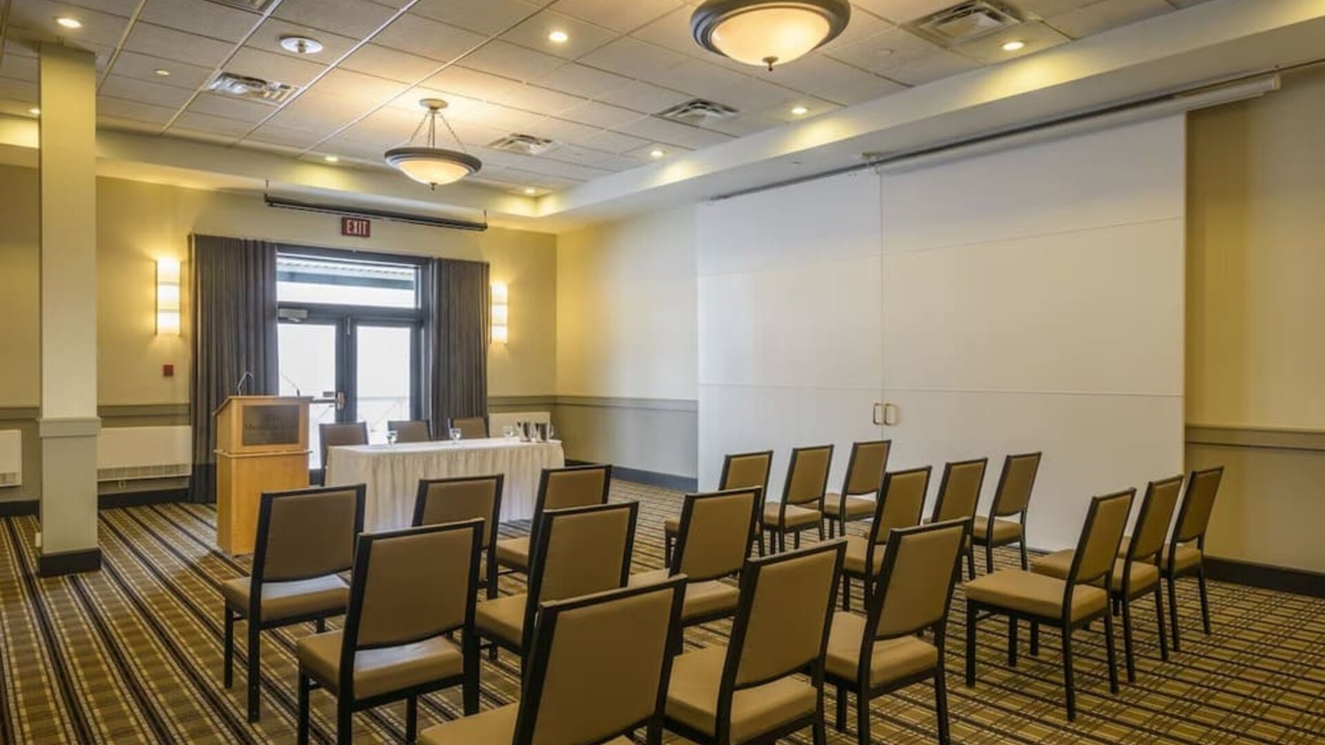 Professional meeting room at Rodd Miramichi River.