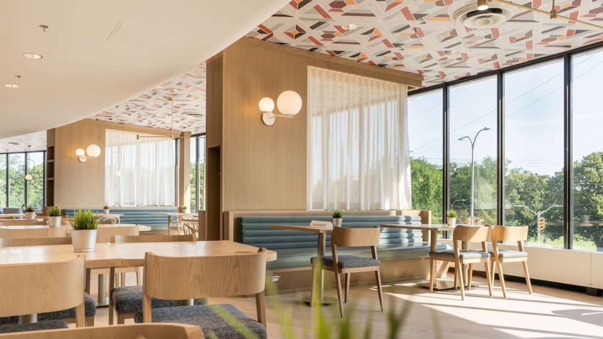 Hotel restaurant at Atlantica Hotel Halifax.