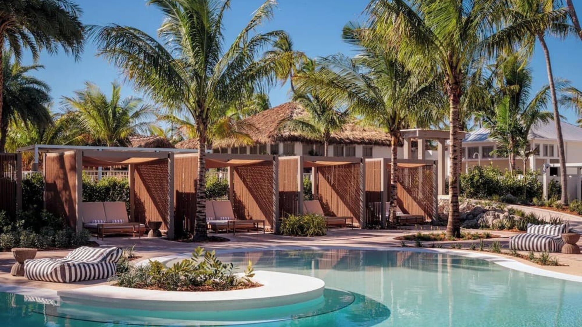 Outdoor pool at Islander Resort Oceanside.