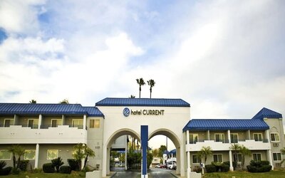 Hotel exterior at Hotel Current.