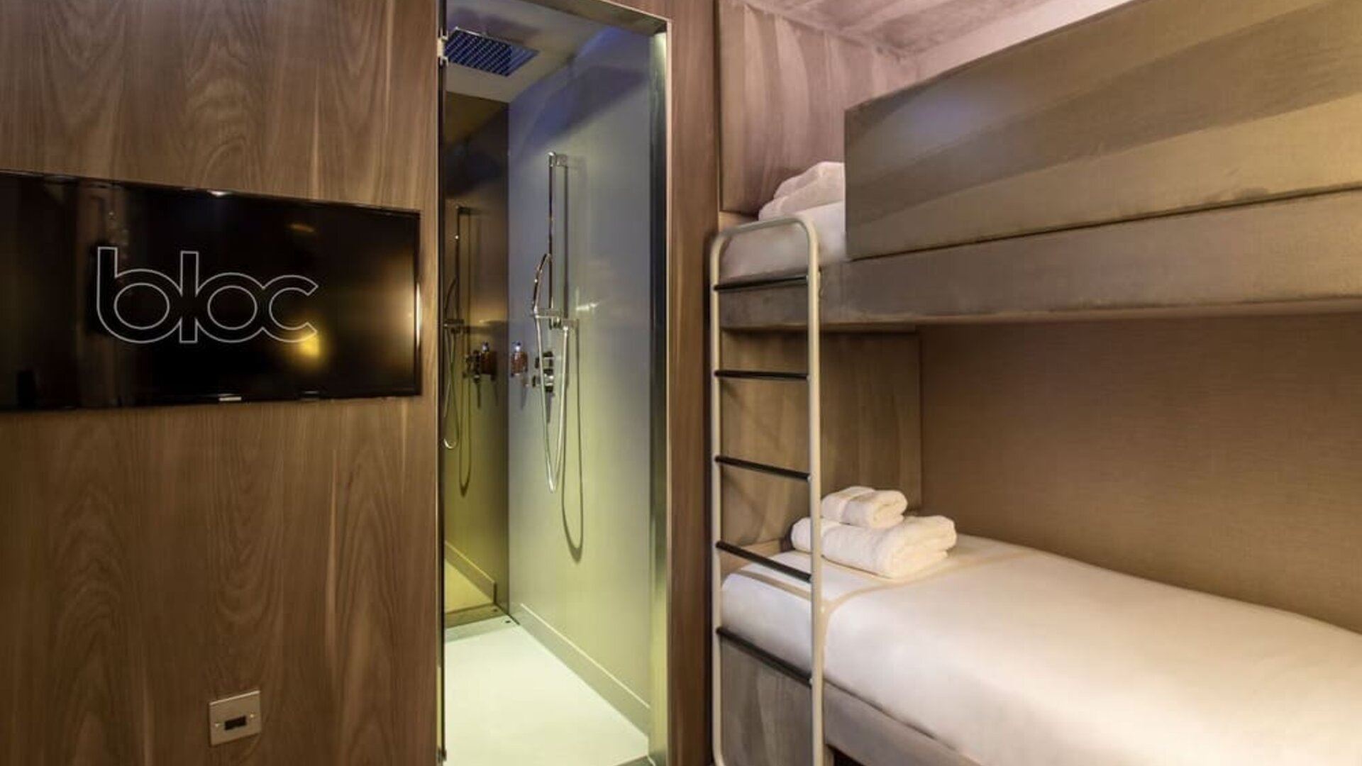 Day use twin room at Bloc Hotel.