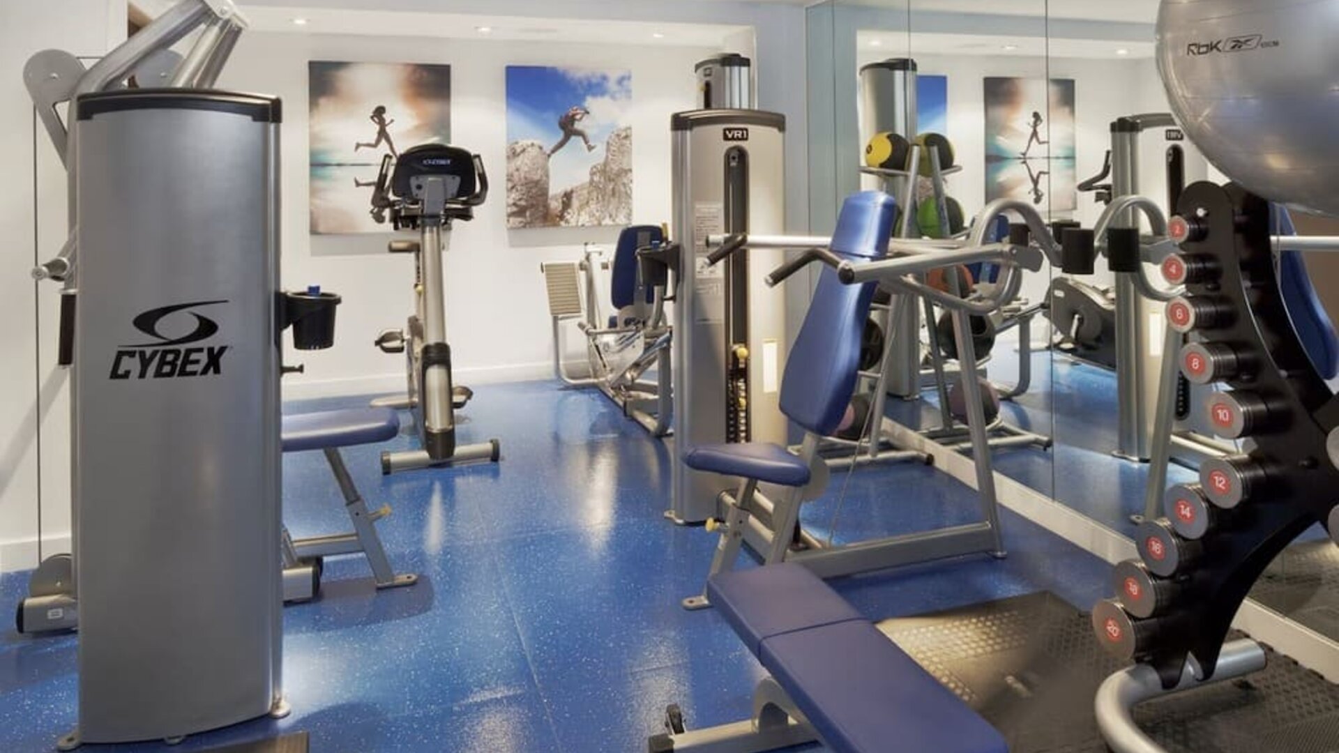 Fully equipped fitness center at Hotel Indigo London Paddington,