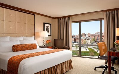 Day use room with natural light at The Bostonian Boston, A Millennium Hotel.