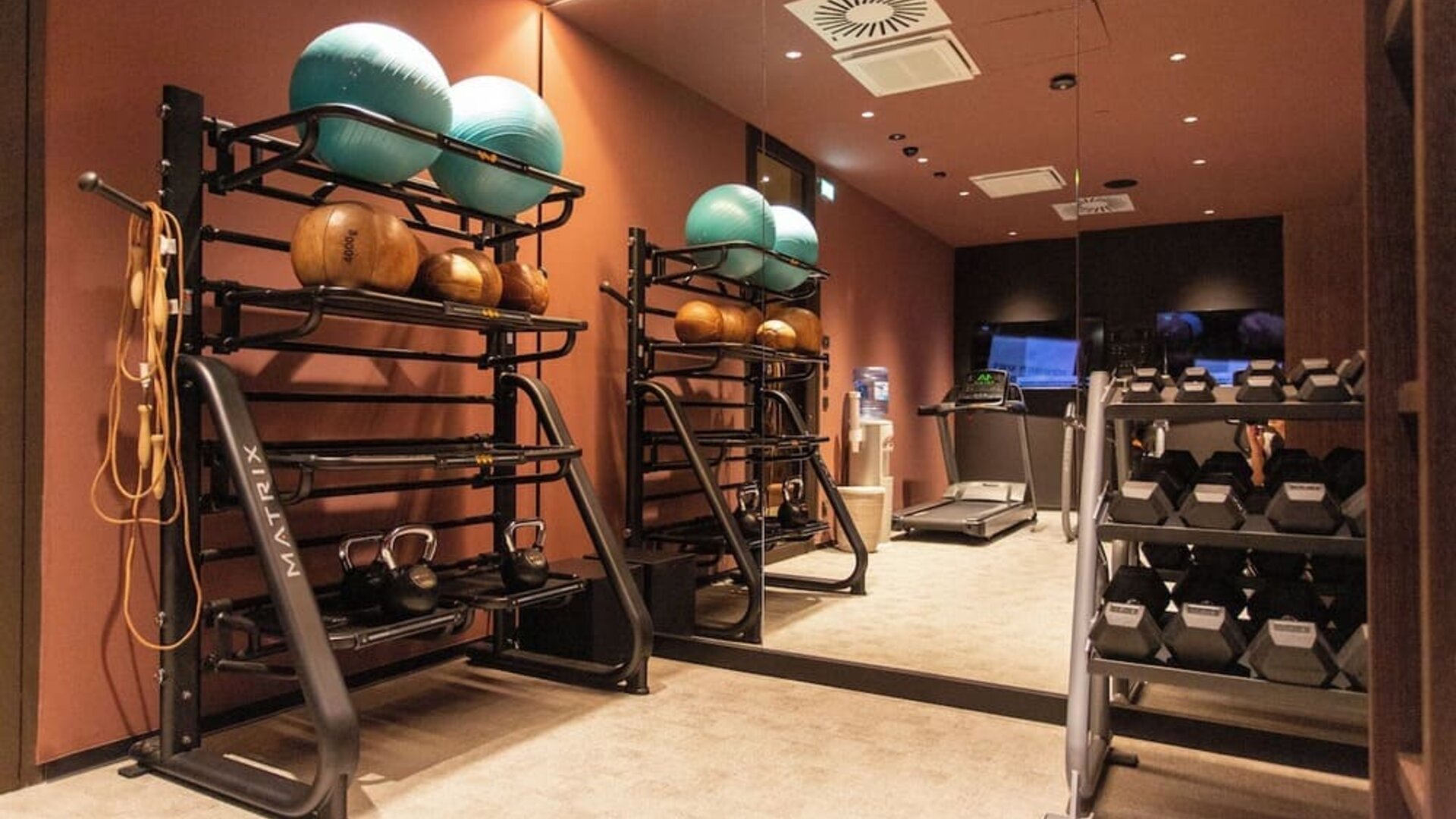 Fitness center at Keight Hotel Opatija.