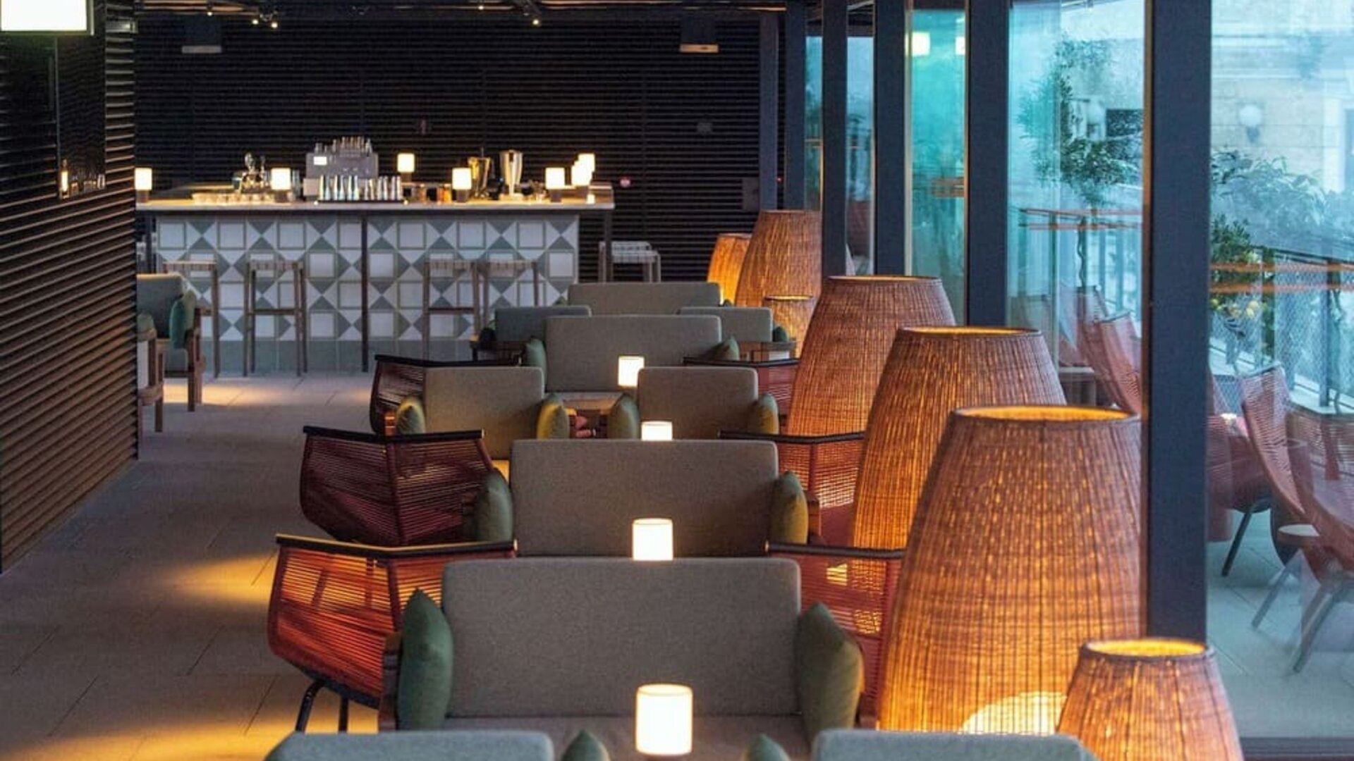 Dining room at Keight Hotel Opatija.