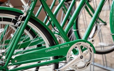 Bicycle rental at The Randolph Hotel Oxford.
