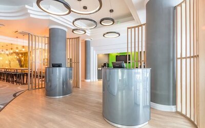 Reception at Thistle Express London, Luton.