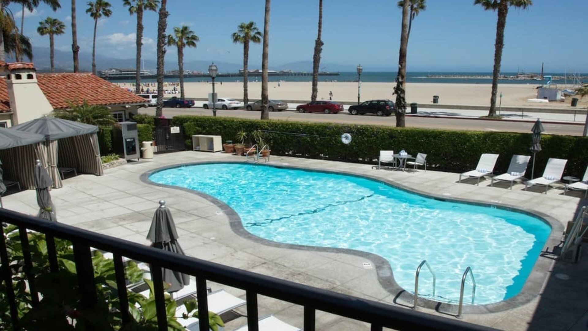 Refreshing outdoor pool at Hotel Milo.