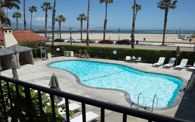 Refreshing outdoor pool at Hotel Milo.
