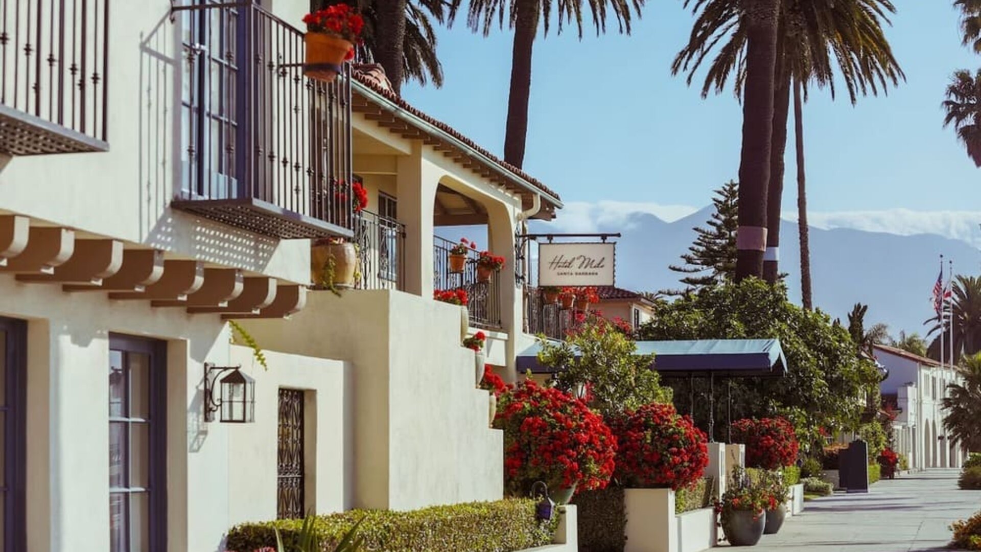 Hotel exterior at Hotel Milo.