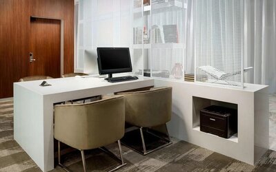 Business center available at AC Hotel By Marriott SFO/Oyster Point Waterfront.