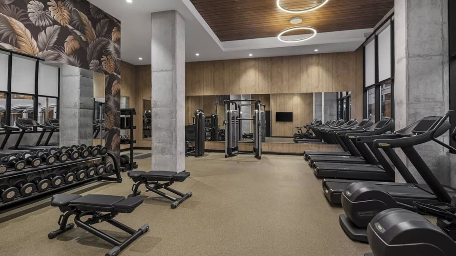 Fitness center available at The Ben, Autograph Collection.