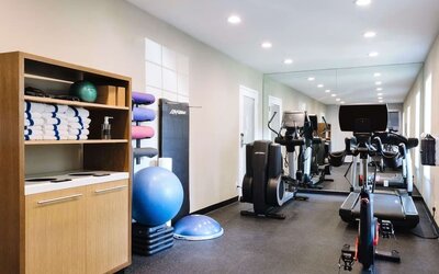 Fitness center available at The Inn At Saratoga, Tapestry Collection By Hilton.