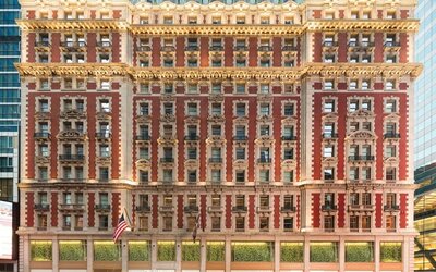 Hotel exterior at The Knickerbocker Hotel.