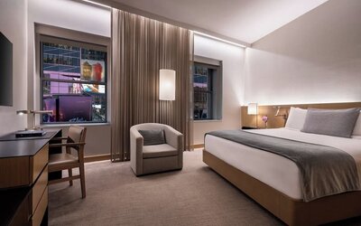 Day use room at The Knickerbocker Hotel.