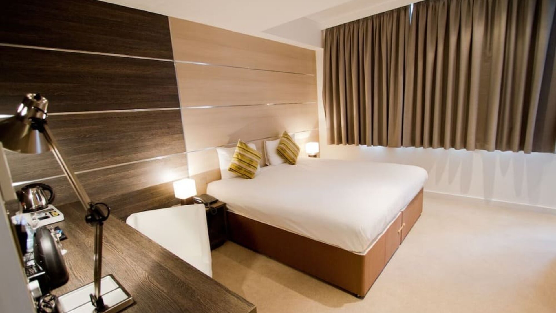 Day use room with work desk at The Wesley Euston.