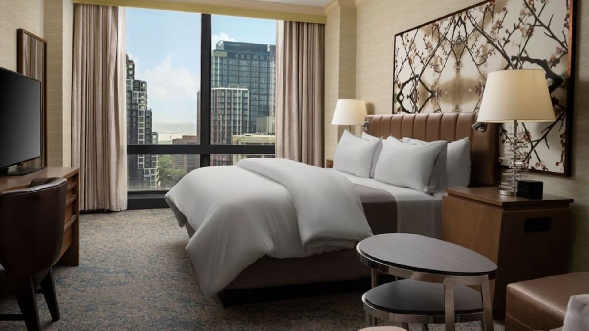 Day use room with natural light at The Westin Crystal City Reagan National Airport.