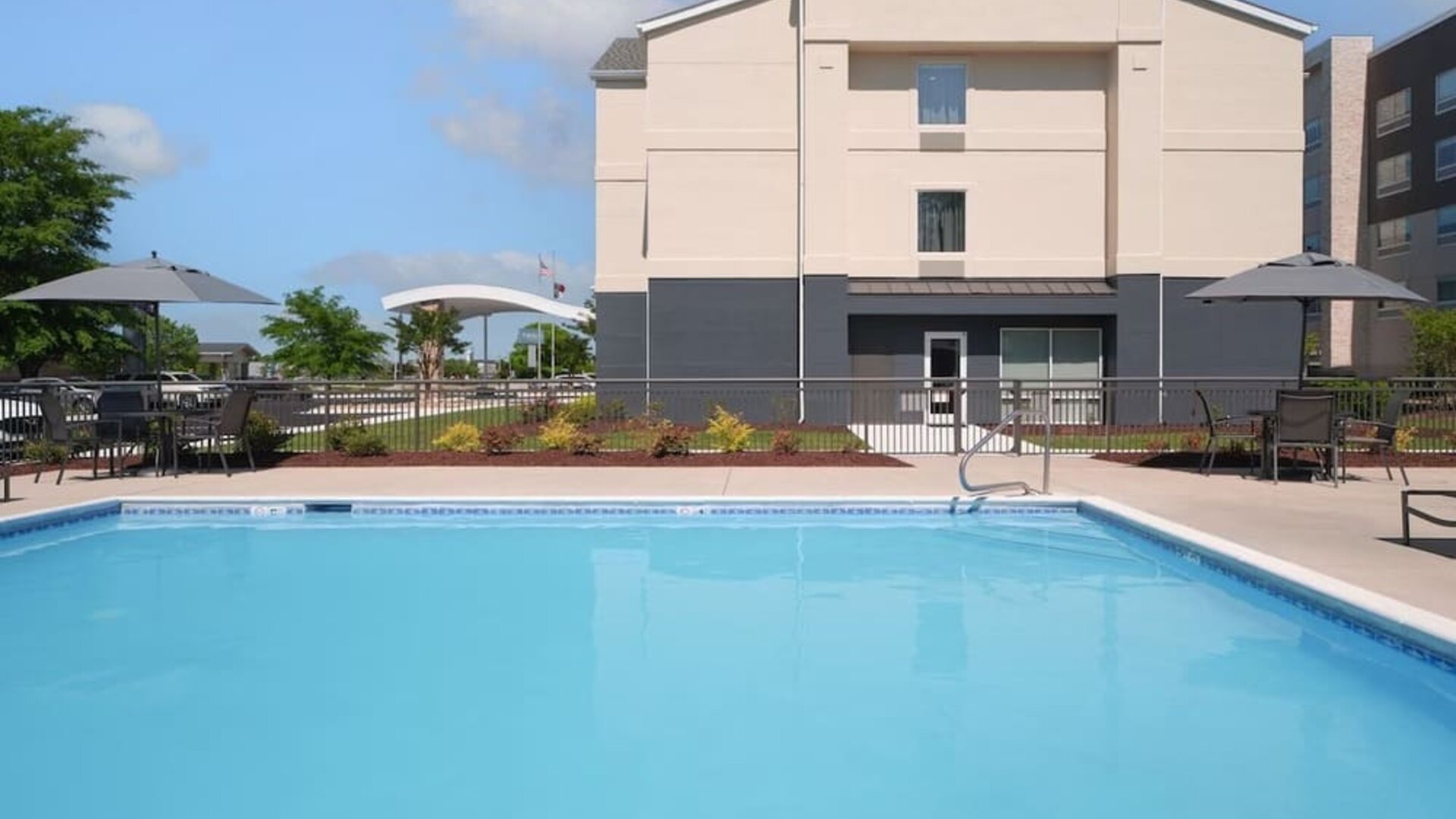 Refreshing outdoor pool at Fairfield Inn & Suites By Marriott Jacksonville.