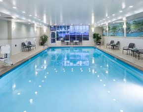 Refreshing indoor pool at Hilton Garden Inn Nashville Vanderbilt.