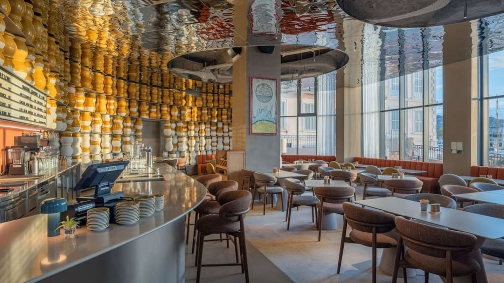 Dining area at Canopy By Hilton Cannes.