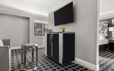 King room with TV at The Muse New York.