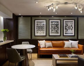 Lounge area at The Muse New York.