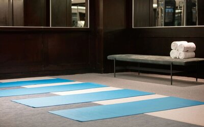 Fitness studio at The Muse New York.